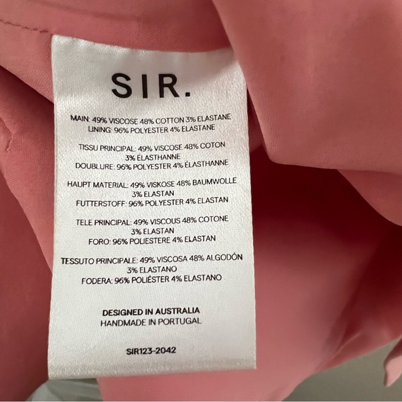 SIR. the label Giacomo Bustier top Size Size 0 US 2
Pink - Picture 5 of 14